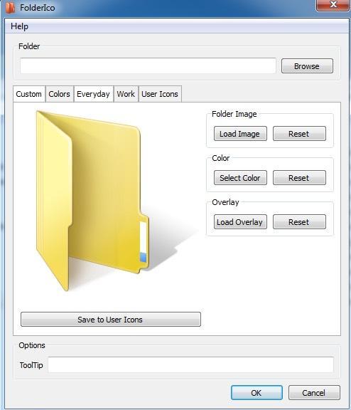 windows folder icon color