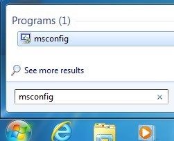 Не запускается msconfig windows 7