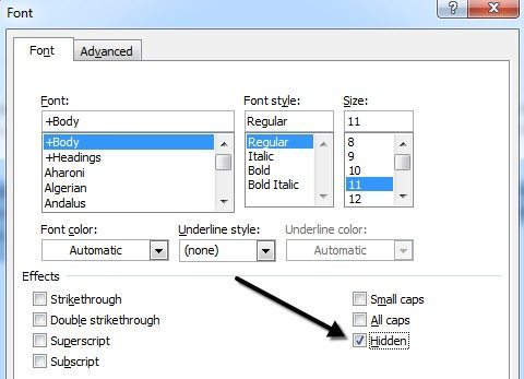 How to set tabs in microsoft word