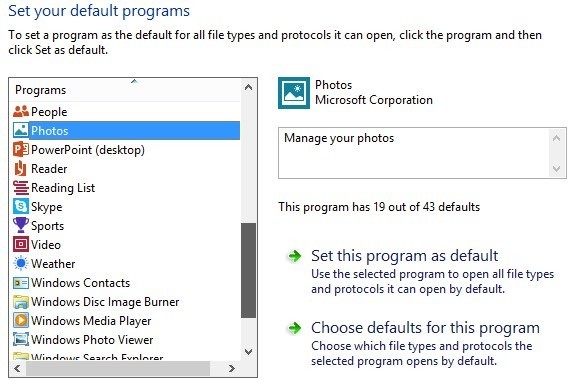 how to change default video player on windows 7