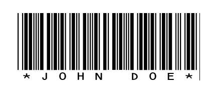 code 39 barcode free download