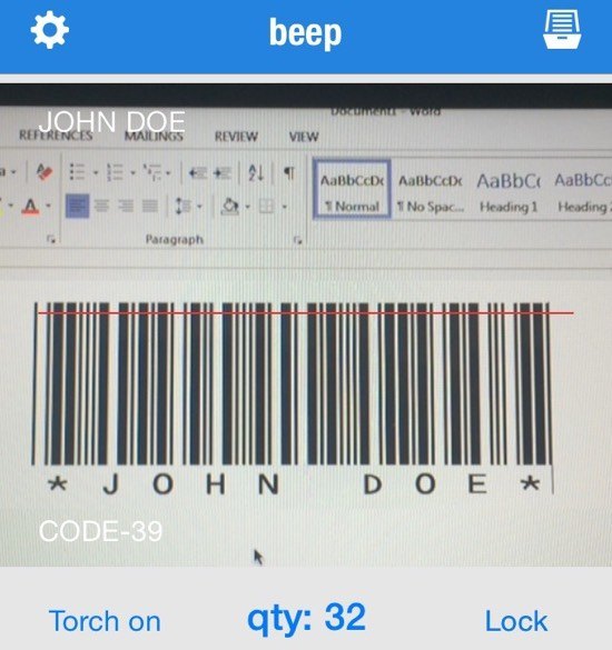 barcode maker for word
