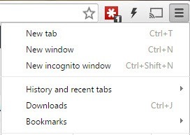 google chrome incognito window shortcut