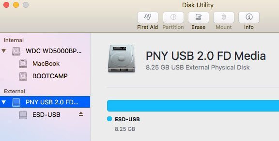external hard drive not showing up disk utility