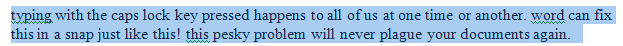 How To Change Caps Lock Text To Normal In Excel