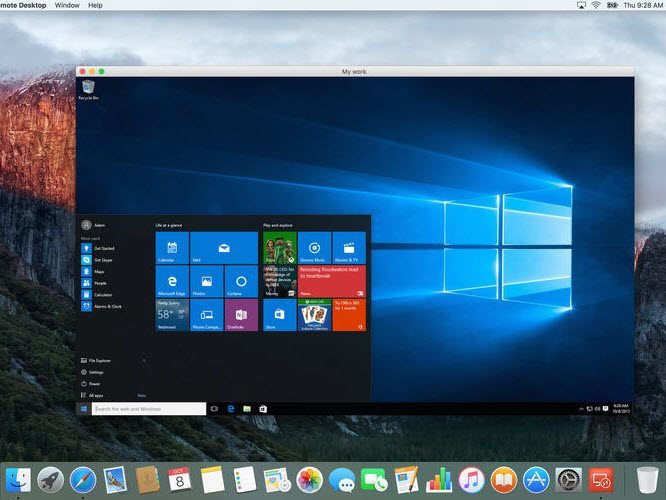 how to remote into a mac from windows