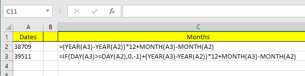 How to Subtract Dates in Excel