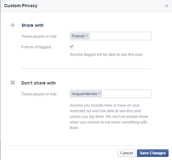 editing photo privacy on facebook