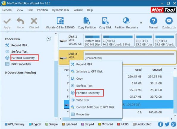 download the new version MiniTool Partition Wizard Pro / Free 12.8