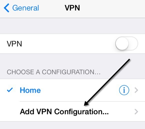 Connect To Home Vpn Iphone